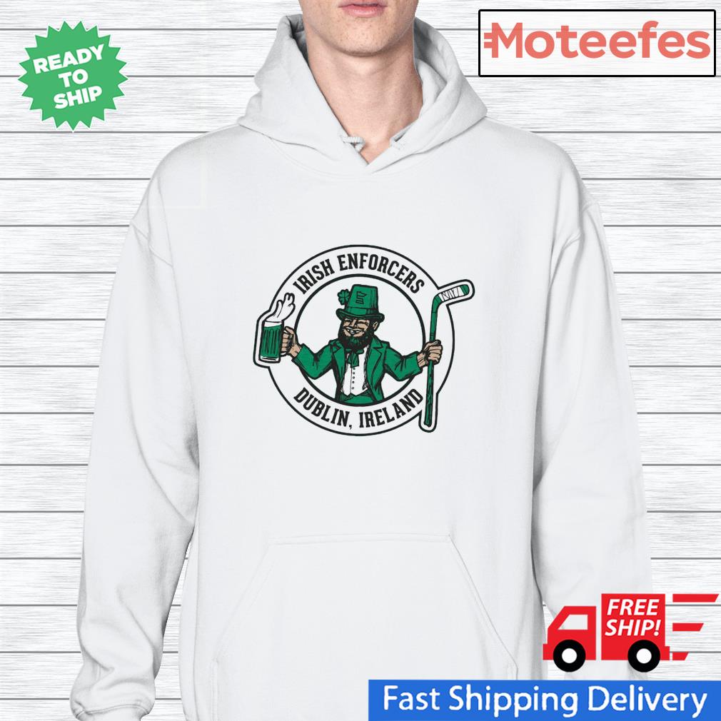 St.Patrick's Day Leprechaun Irish enforcers dublin Ireland Hoodie